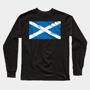 Saltire digital Long Sleeve T-Shirt